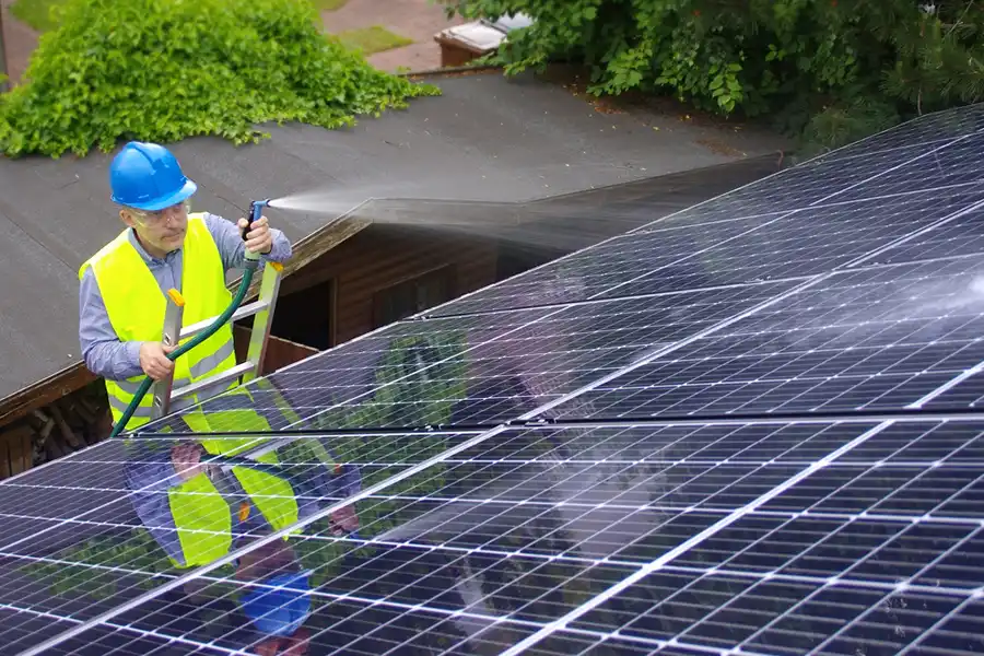 Detailed Solar Panel Cleaning in Montebello, CA