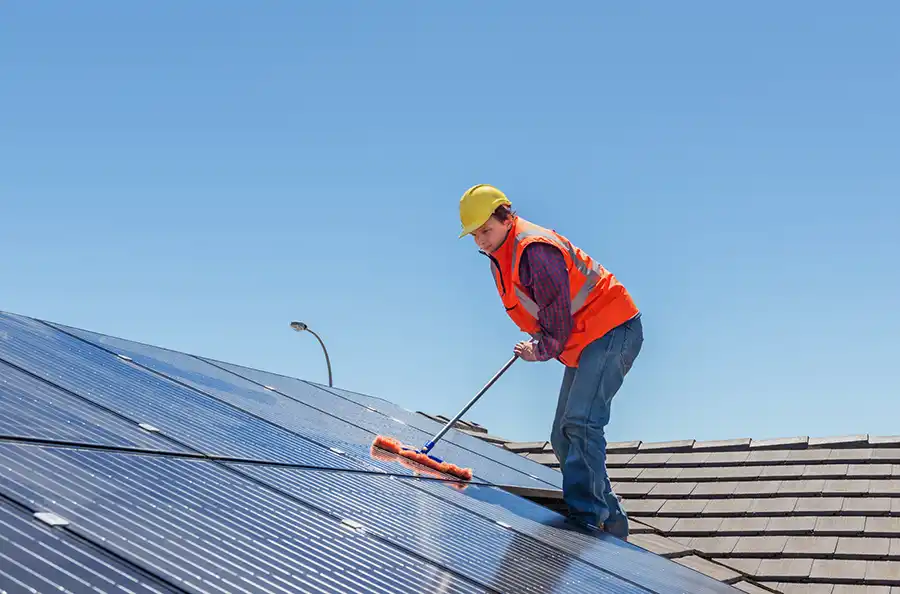 How Solar Panel Cleaning Prevents System Loss in Montebello, CA